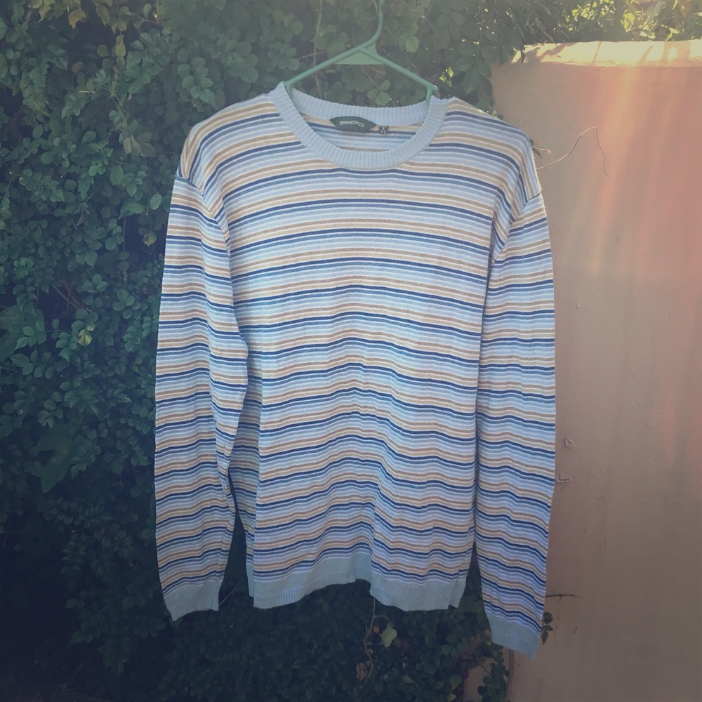 Springfield  Striped Long Sleeve Pullover